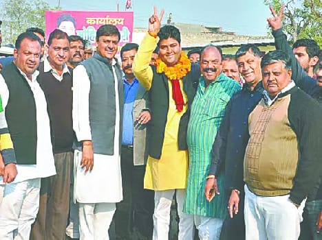 election of block pramukh without any competition